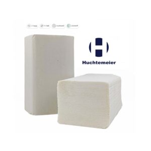 B2B Papierhandtuecher 2-lagig Recycling 3200 Blatt Hochweiß V-Falz 23 x 21 cm