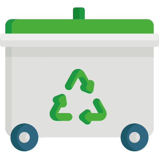 Abfallsammler, Mülleimer, Wertstoffsammler, Wandascher & Standascher