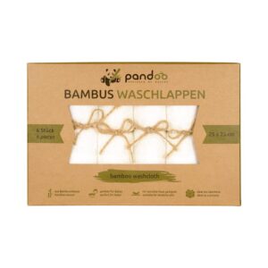 Waschlappen aus Bambusviskose | Hypoallergen & antibakteriell | Sanfte Pflege für Babyhaut