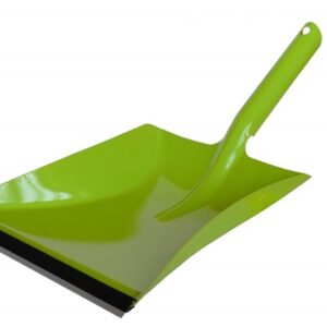 Kehrschaufel Moderngreen mit Gummilippe