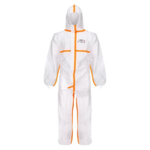 ProSafe® 3 Einwegschutzanzug, Chemikalienschutz, flüssigkeits-, sprüh- & partikeldicht, antistatisch, abgeklebte Nähte, CE Kat. III Typ 3B/4B/5B/6B, Kapuze, Daumenschlaufen, VE 20 Stück