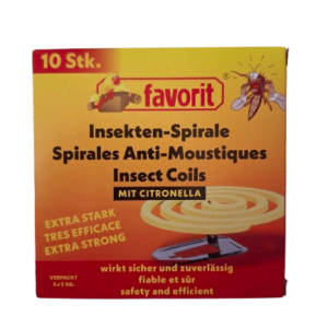 Langzeit-Insektenschutz für Außenbereiche mit praktischer Insektenspirale für Gastronomie & Gewerbe.